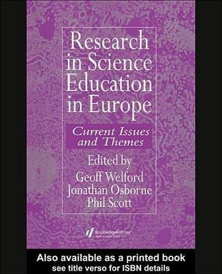 Research in Science Education in Europe(English, Electronic book text, unknown)