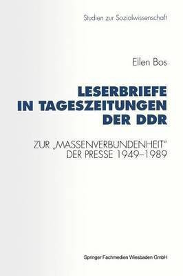 Leserbriefe in Tageszeitungen der DDR(German, Paperback, unknown)