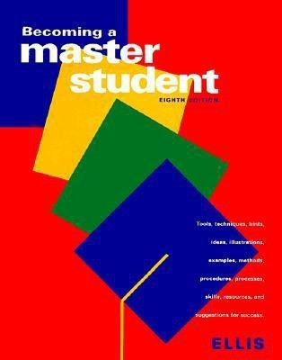 Becoming a Master Student(English, Paperback, Ellis David B.)