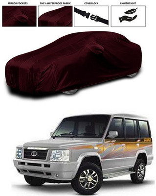 ANTHUB Car Cover For Tata Sumo Gold (With Mirror Pockets)(Maroon)