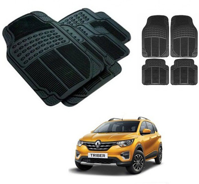 After cars Rubber 3D Mat For  Renault Triber(Black)