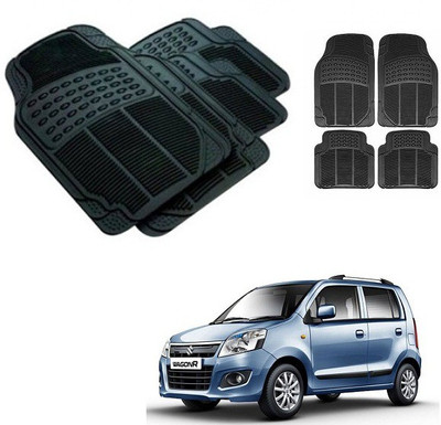 After cars Rubber 3D Mat For  Maruti Suzuki WagonR(Black)