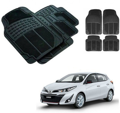 After cars Rubber 3D Mat For  Toyota Yaris(Black)