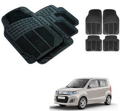 After cars Rubber 3D Mat For  Maruti Suzuki WagonR Stingray(Black)