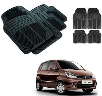 After cars Rubber 3D Mat For  Maruti Suzuki Zen Estilo(Black)
