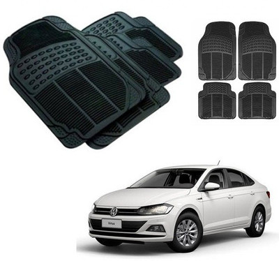 After cars Rubber 3D Mat For  Volkswagen NA(Black)