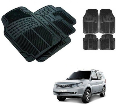 After cars Rubber 3D Mat For  Tata Safari Storme(Black)