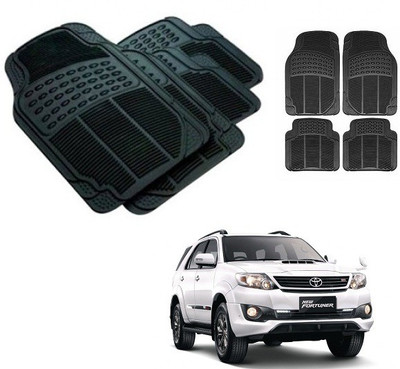 After cars Rubber 3D Mat For  Toyota Fortuner(Black)
