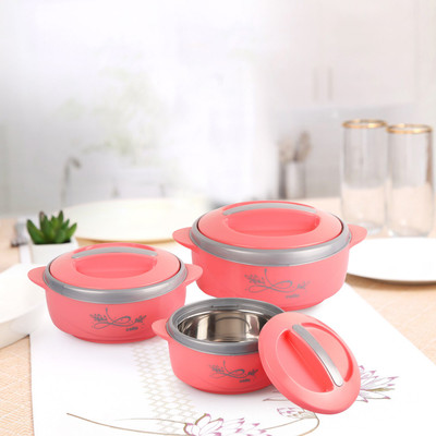 Cello Sapphire Casserole Set Of 3 Pack Of 3 Thermoware Casserole Set (500 Ml, 1000 Ml, 1500 Ml) For Rs. 495 @ 69 %