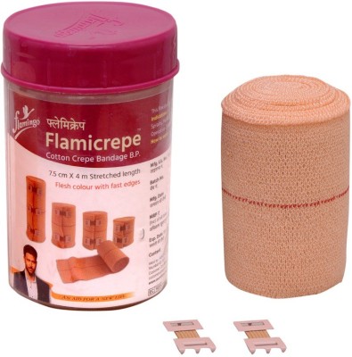 FLAMINGO FLAMICREPE 7.5CM X 4MT Crepe Bandage(6 cm)