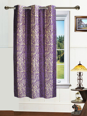 37% OFF on Dekor World 150 cm (5 ft) Polyester Window Curtain Single Curtain(Striped, Purple) 37% OFF on Dekor World 150 cm (5 ft) Polyester Window Curtain Single Curtain(Striped, Purple)