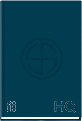 NAVNEET HQ Case Bound Notebook Wiro Book (A5 Size) Freedom A5 Notebook Single Ruled 192 Pages(Blue)