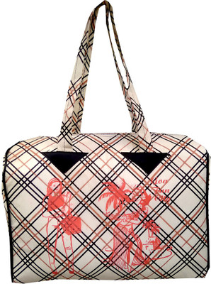HD (Expandable) Small travel duffel bag Small Travel Bag - Width x Height : 16 inch x 11 inch (Multicolor) Duffel Without Wheels