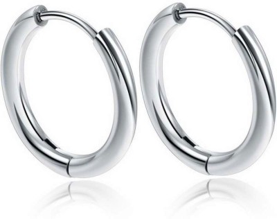 ANORI Mens Women girls boys Valentine Multi Bali earrings combo stylish simple design Metal Hoop Earring