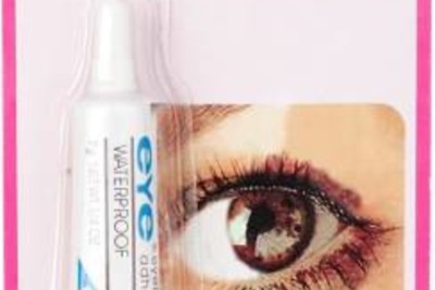 AVEU Waterproof False Eyelashes Makeup Adhesive Eye Lash Glue Clear White (Pack of 1)(Pack of 1)