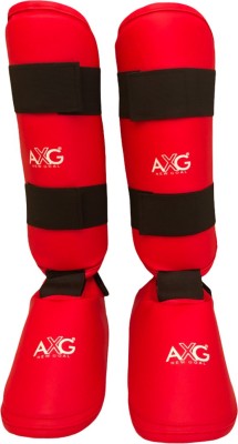 AXG NEW GOAL Step In Karate Taekwondo Shin Pad Muay Thai Kick Kickboxing MMA Shin Guard MMA Shin Guard