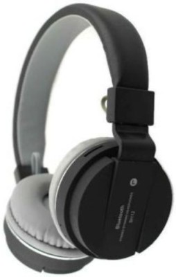 ROAR UHK_597V SH12 Over the head Wireless Bluetooth Headset Bluetooth Headset(Black, On the Ear)