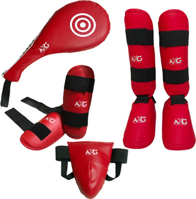 AXG NEW GOAL Taekwondo, Kick Boxing, MMA, Karate Kit (Small) for age upto 8yrs Boxing Kit