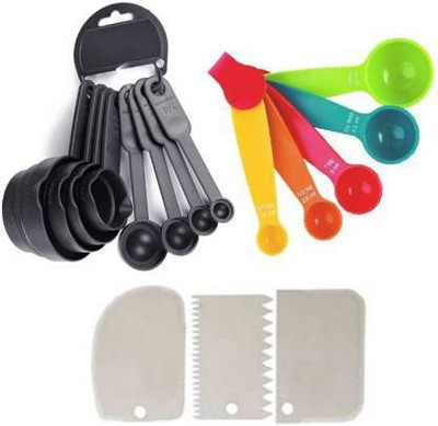 sell net retail 8pcs measuring cup and spoons and 5pcs spoons and 3pcs scrapper Measuring Cup Set(250 ml)