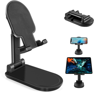 ASTOUND Phone Stand, Angle & Height Adjustable Phone Stand for desk, Compatible Mobile Holder