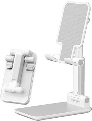 ASTOUND Adjustable Cell Phone Stand, Retractable&Foldable Portable Aluminum Alloy Phone Holder Cradle Dock for Desk, Desktop Tablet Stand Mobile Holder