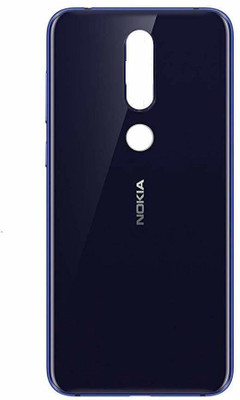 Tworld Battery Back Glass Door Replacement For Nokia 6.1 Plus Back Panel(Blue)
