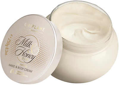 Oriflame Milk & Honey Gold Nourishing Hand & Body Cream(250 ml)