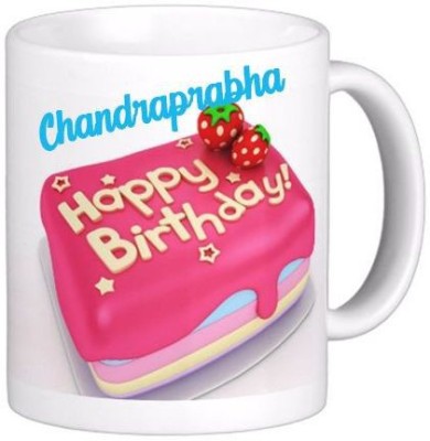 GNS Happy Birthday to You Chandraprabha Wish Quote 80 Ceramic Coffee Mug(330 ml)