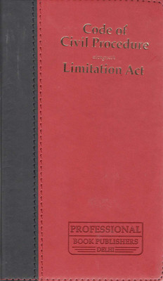 The Code Of Civil Procedure & Limitation Act (Palmtop Edition) With Deluxe Binding(Hardbound, Professional's)