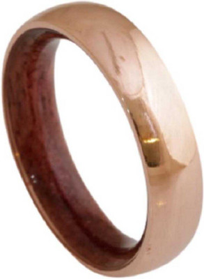 RATAN BAZAAR Copper/Tamba Challa Ring Original Copper Plated Challa Ring Easy To Wear and Fashionable for men & women Stone Copper Plated Ring