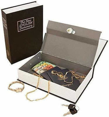 RadheTrade Small Book Safe Safe Locker(Key Lock)