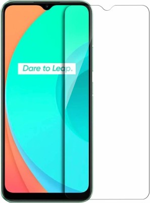 dIZOM Edge To Edge Tempered Glass for Realme C25S(Pack of 1)