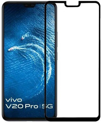 ECMERED Edge To Edge Tempered Glass for VIVO V20 PRO(Pack of 1)