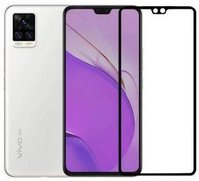 BRENZZ Edge To Edge Tempered Glass for Vivo V20 Pro(Pack of 1)