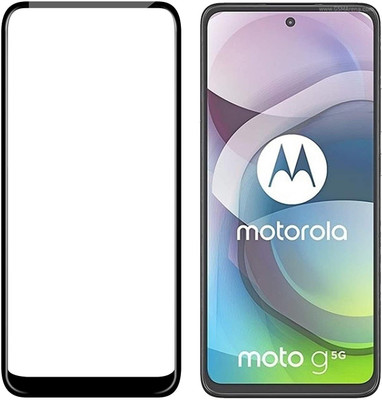 VDAT Edge To Edge Tempered Glass for Motorola Moto G 5G(Pack of 1)