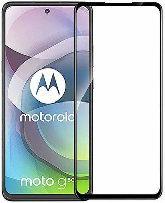 TESPARK Edge To Edge Tempered Glass for Motorola Moto G 5G(Pack of 1)