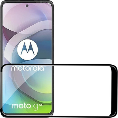 VDAT Edge To Edge Tempered Glass for Motorola Moto G 5G(Pack of 1)