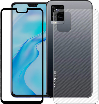 ECMERED Front and Back Screen Guard for VIVO V20 PRO(Pack of 2)