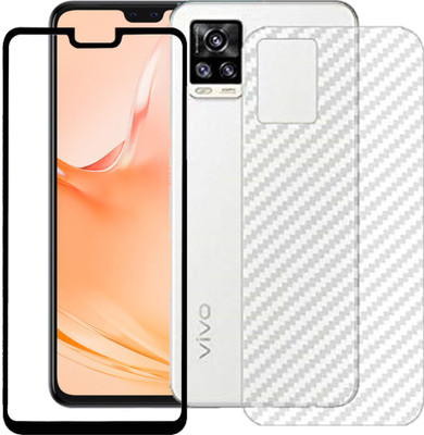 ECMERED Front and Back Screen Guard for VIVO V20 PRO(Pack of 2)
