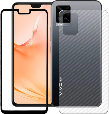 ECMERED Front and Back Screen Guard for VIVO V20 PRO(Pack of 2)