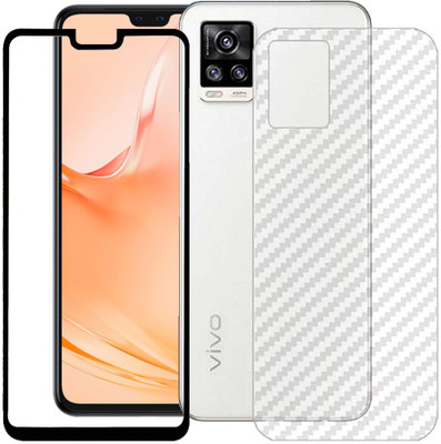 ECMERED Front and Back Screen Guard for VIVO V20 PRO(Pack of 2)