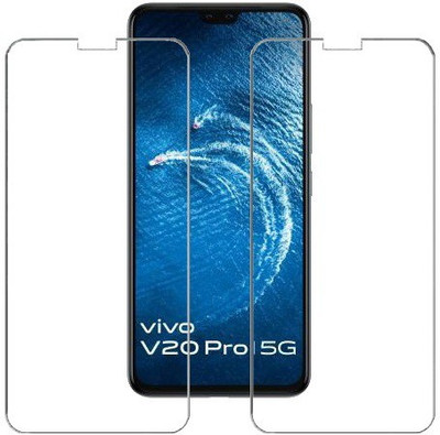 ECMERED Tempered Glass Guard for VIVO V20 PRO(Pack of 2)