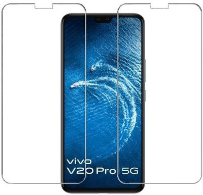 ECMERED Tempered Glass Guard for VIVO V20 PRO(Pack of 2)