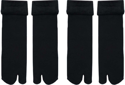 LEVOT Unisex Self Design Ankle Length(Pack of 4)