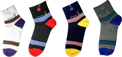 Radhakrishan Men Ankle Length(Pack of 4)