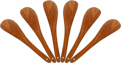 JVN JVNDG98SH54 Wooden Spatula(Pack of 6)