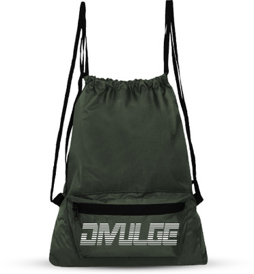 divulge Meteor Drawstring Bag Meteor Daypack, , School Bag 18 L Backpack(Green)