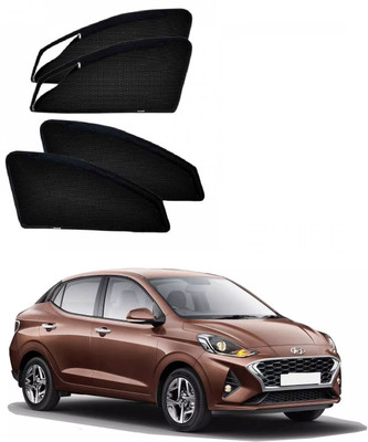 AuTO ADDiCT Side Window Sun Shade For Hyundai(Black)