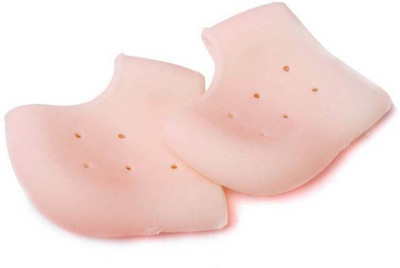 Shree Shyam Anti heel crack set socks pain foot gel relief Heel Support