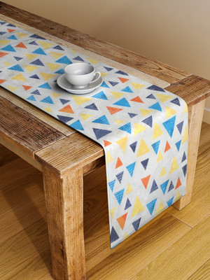 Alina decor Multicolor 142 cm Table Runner(Polyester)